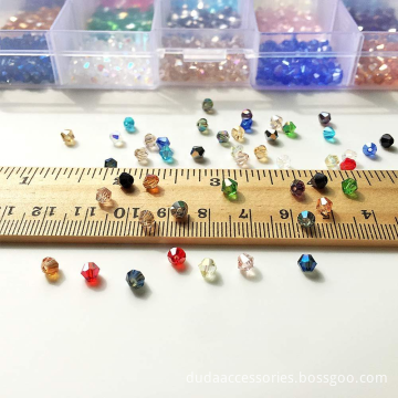 Hot Sale Multi Color Round Beaded For DIY Jewelry Making Glass Beads jewellery beads